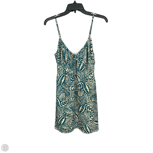 Dress Casual Short By Sienna Sky In Green & Tan, Size: S