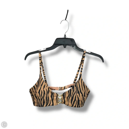Swimsuit Top By Aerie In Animal Print, Size: M