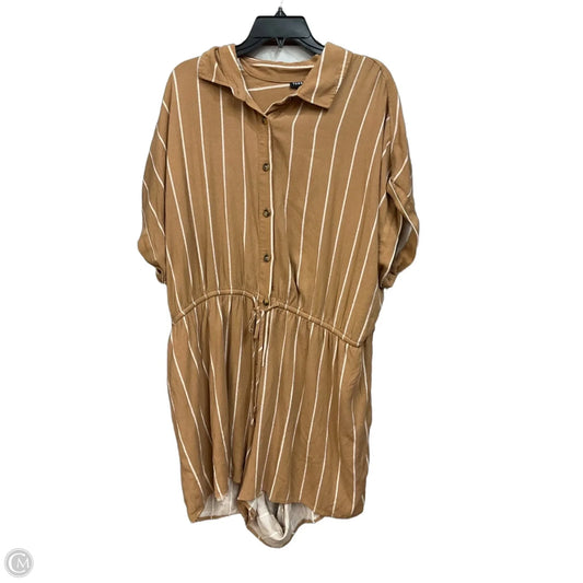 Romper By Torrid In Striped Pattern, Size: 1x