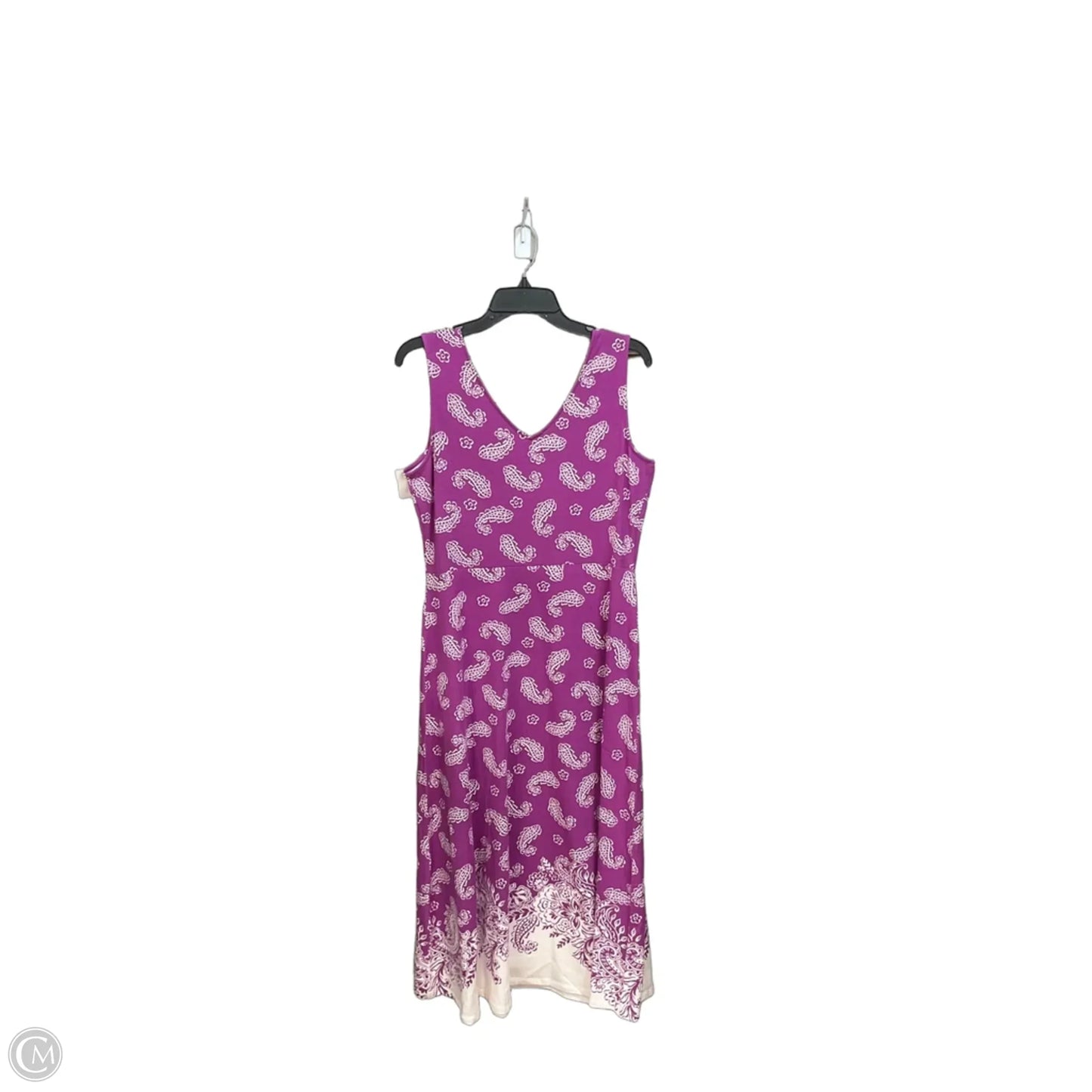 Dress Casual Maxi By Talbots In Purple, Size: Lp