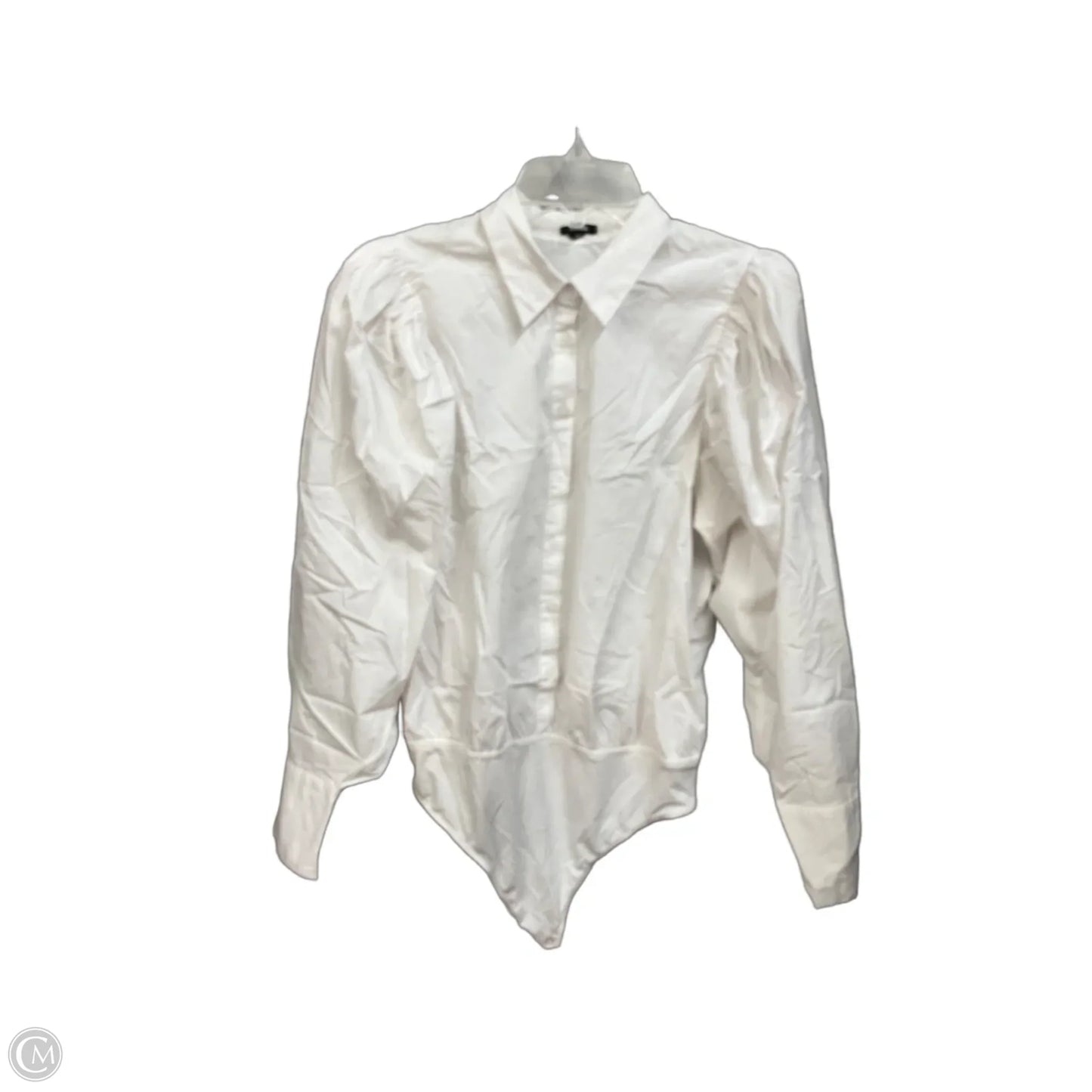 Bodysuit By Express In White, Size: M