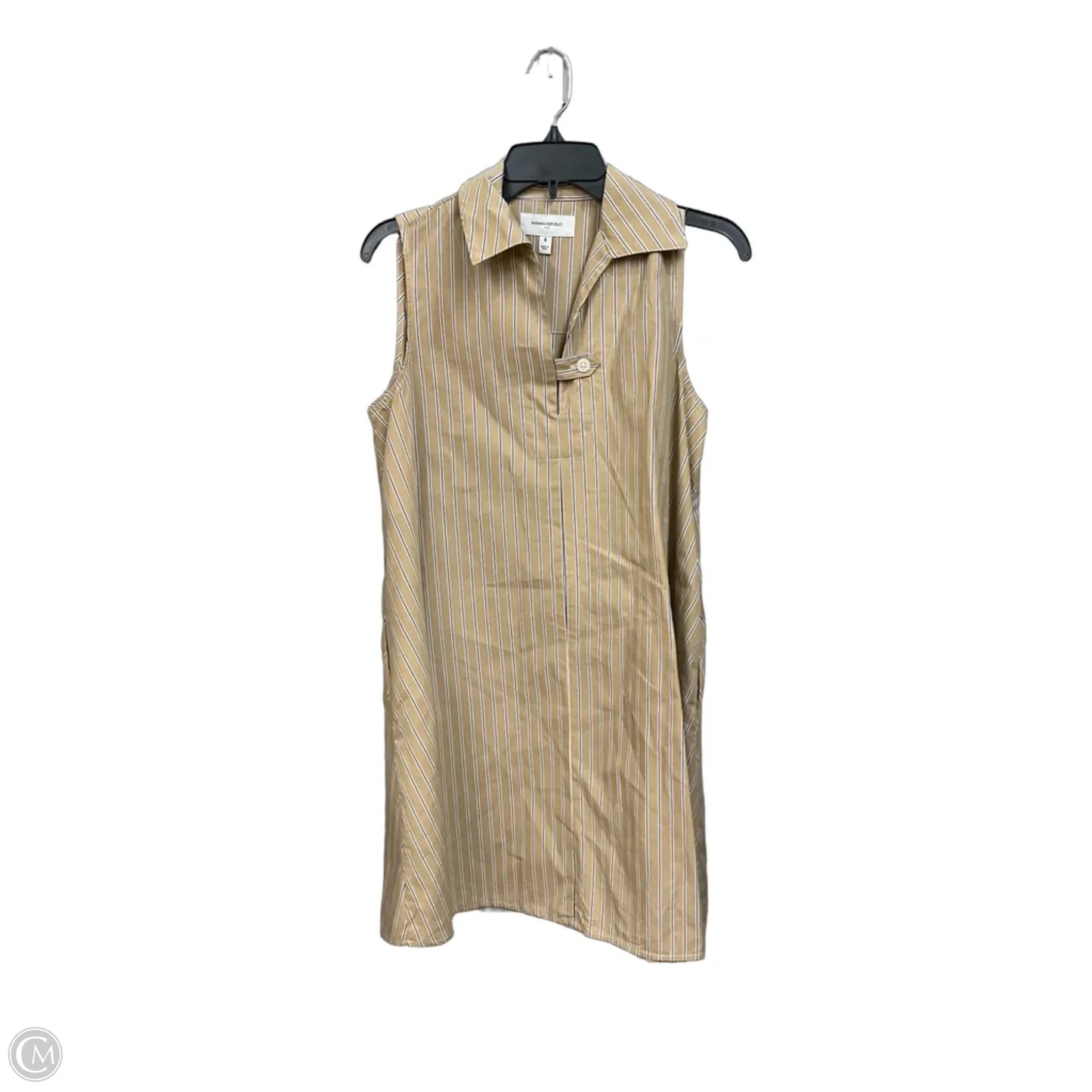 Dress Casual Short By Banana Republic In Striped Pattern, Size: S