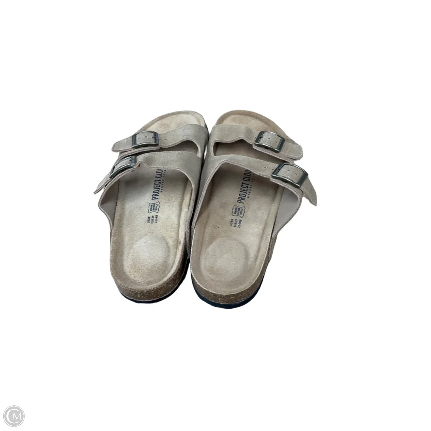 Sandals Flats By Cmc In Tan, Size: 8