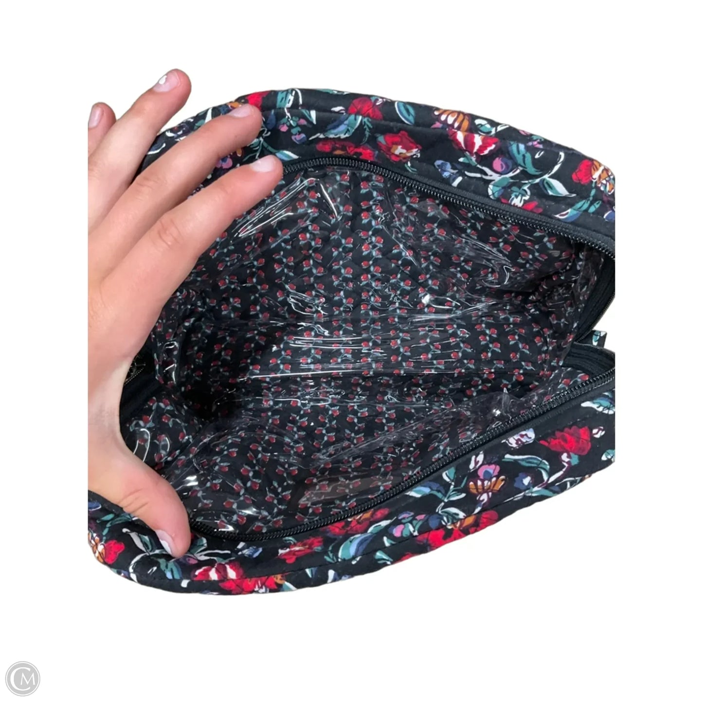Makeup Bag By Vera Bradley, Size: Medium
