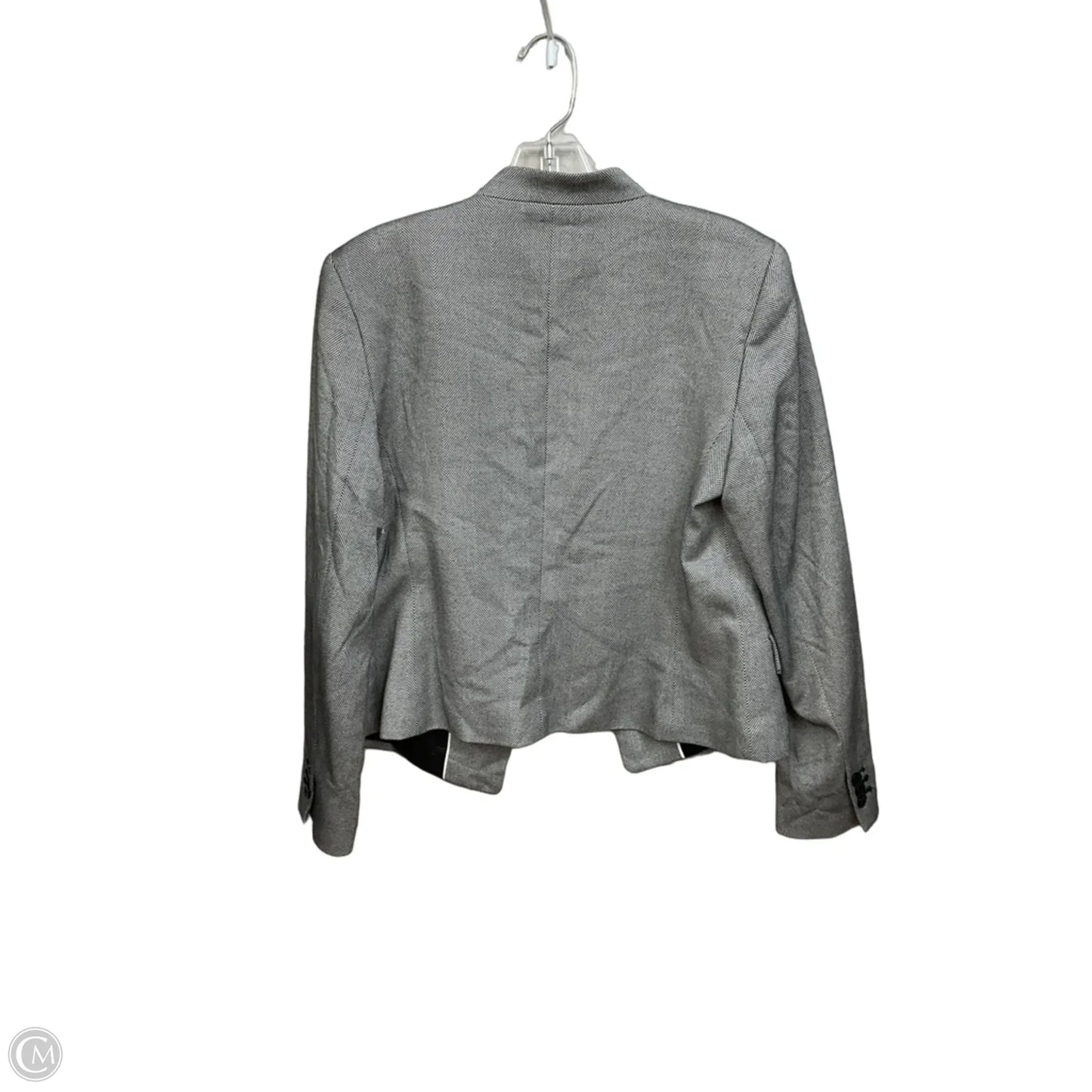 Blazer By Banana Republic In Grey, Size: Lp