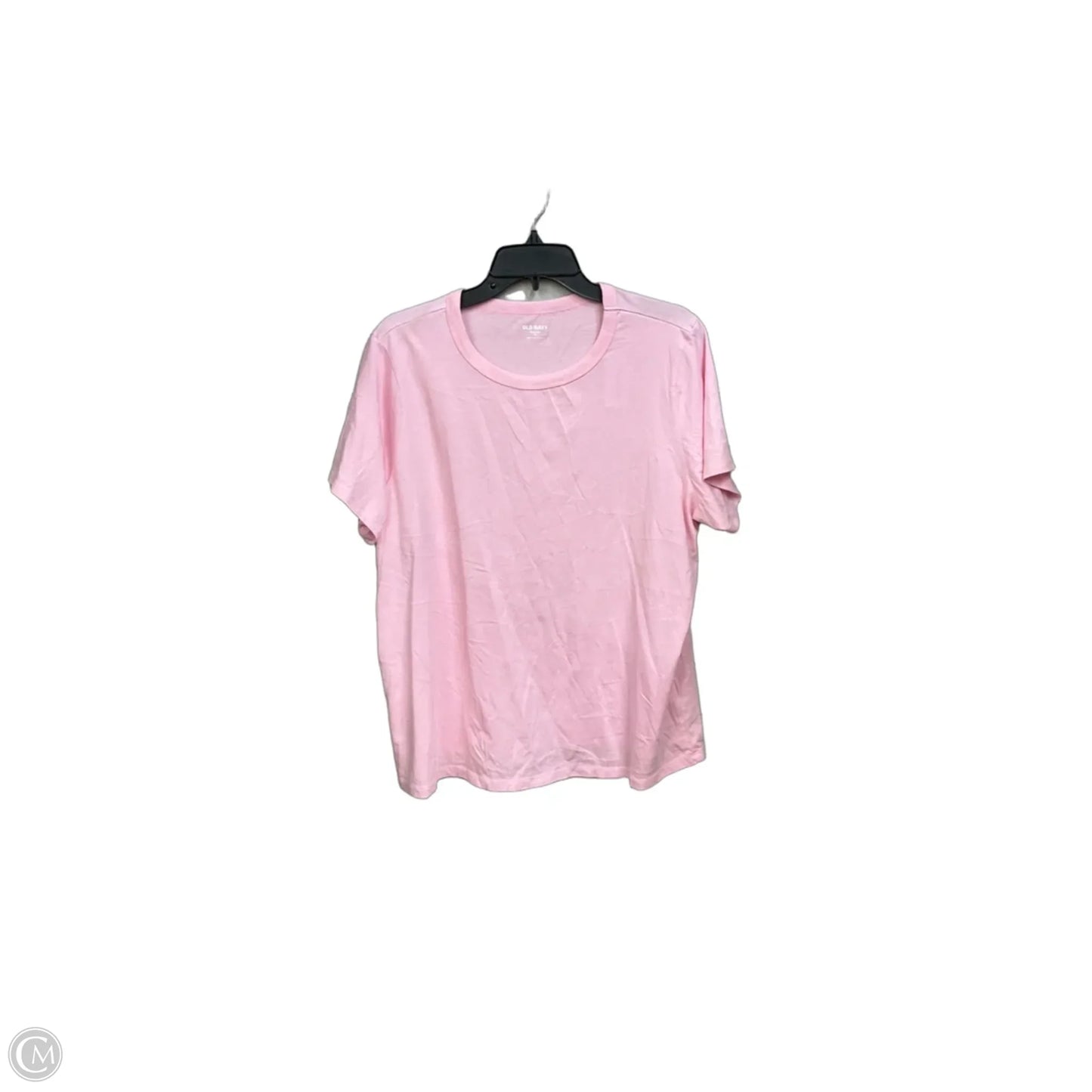 Top Short Sleeve Basic By Old Navy In Pink, Size: Xl