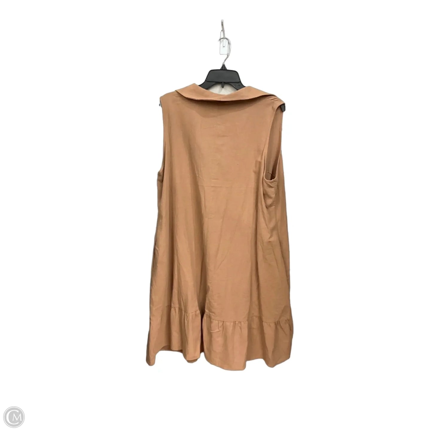 Dress Casual Short By Bloomchic In Tan, Size: 1x