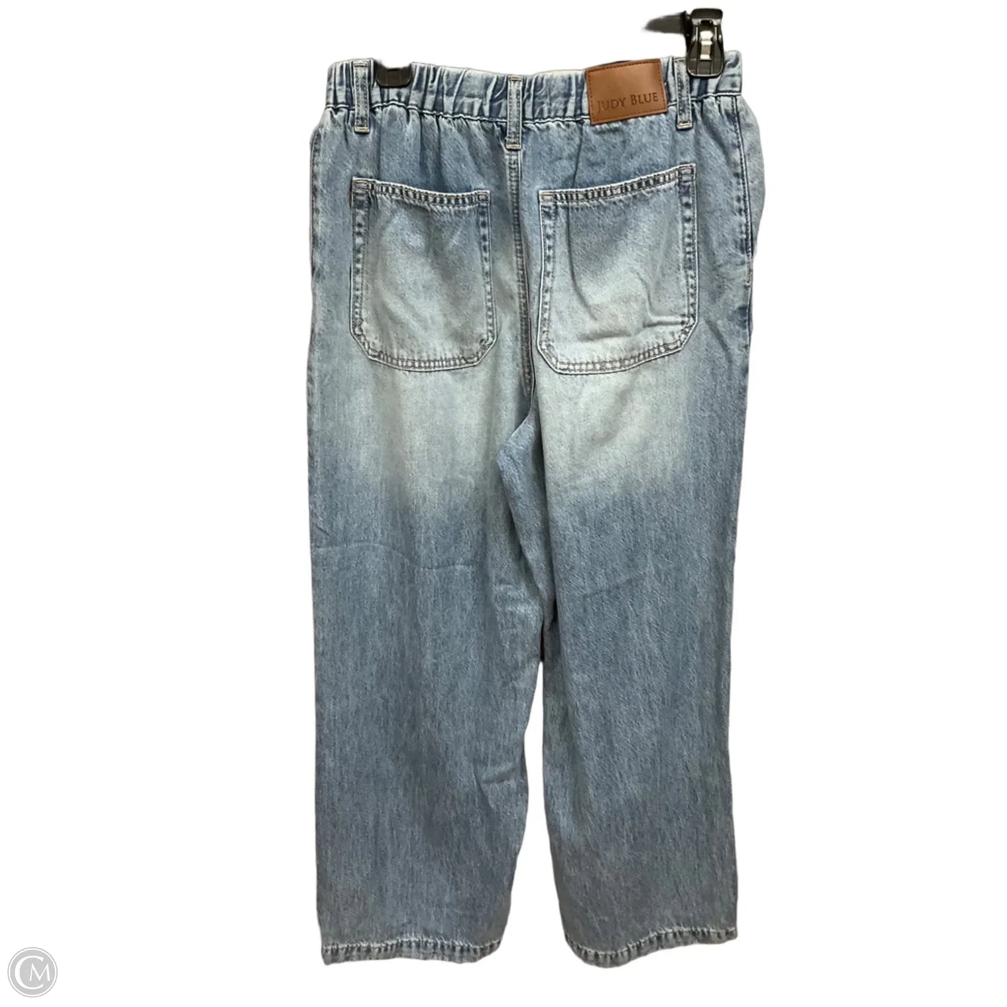 Jeans Wide Leg By Judy Blue In Blue Denim, Size: 2