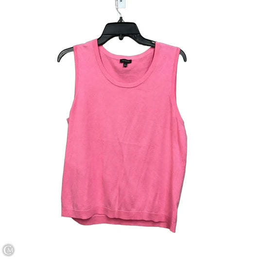 Tank Top By Talbots In Pink, Size: L