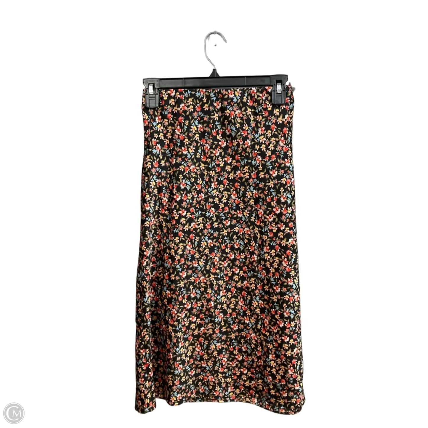 Skirt Midi By Loft In Floral Print, Size: 2