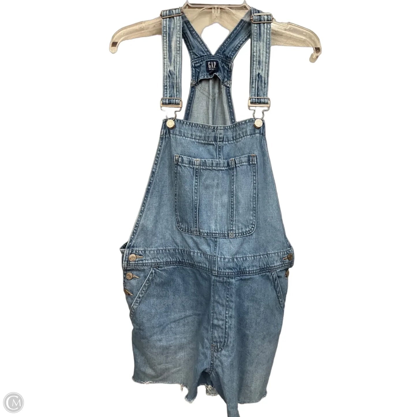 Shortalls By Gap In Blue Denim, Size: L