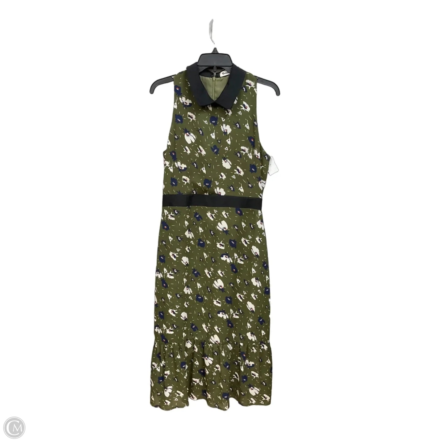 Dress Casual Midi By Cmc In Floral Print, Size: L