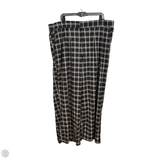 Pants Dress By Torrid In Checkered Pattern, Size: 20