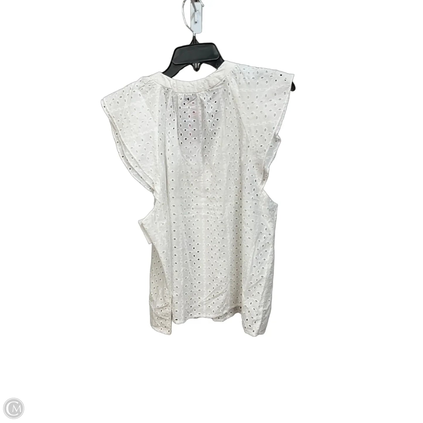 Top Sleeveless By Nanette By Nanette Lepore In White, Size: Xl