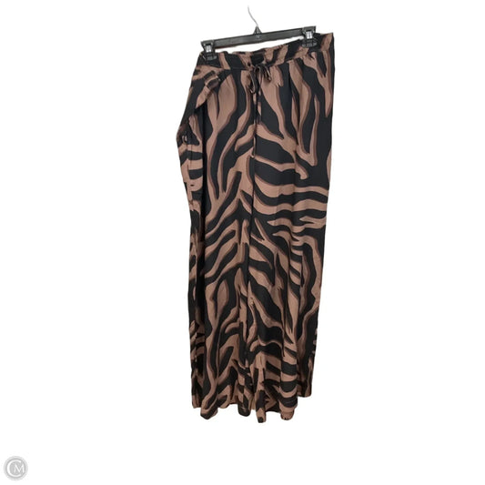 Pants Wide Leg By Torrid In Black & Brown, Size: 1x