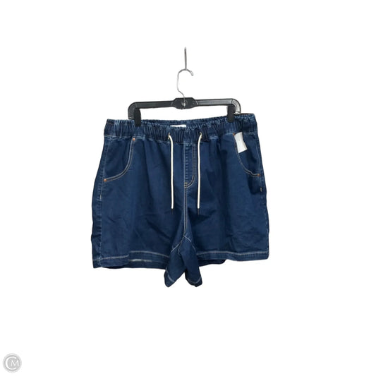 Shorts By Lane Bryant In Blue Denim, Size: 18