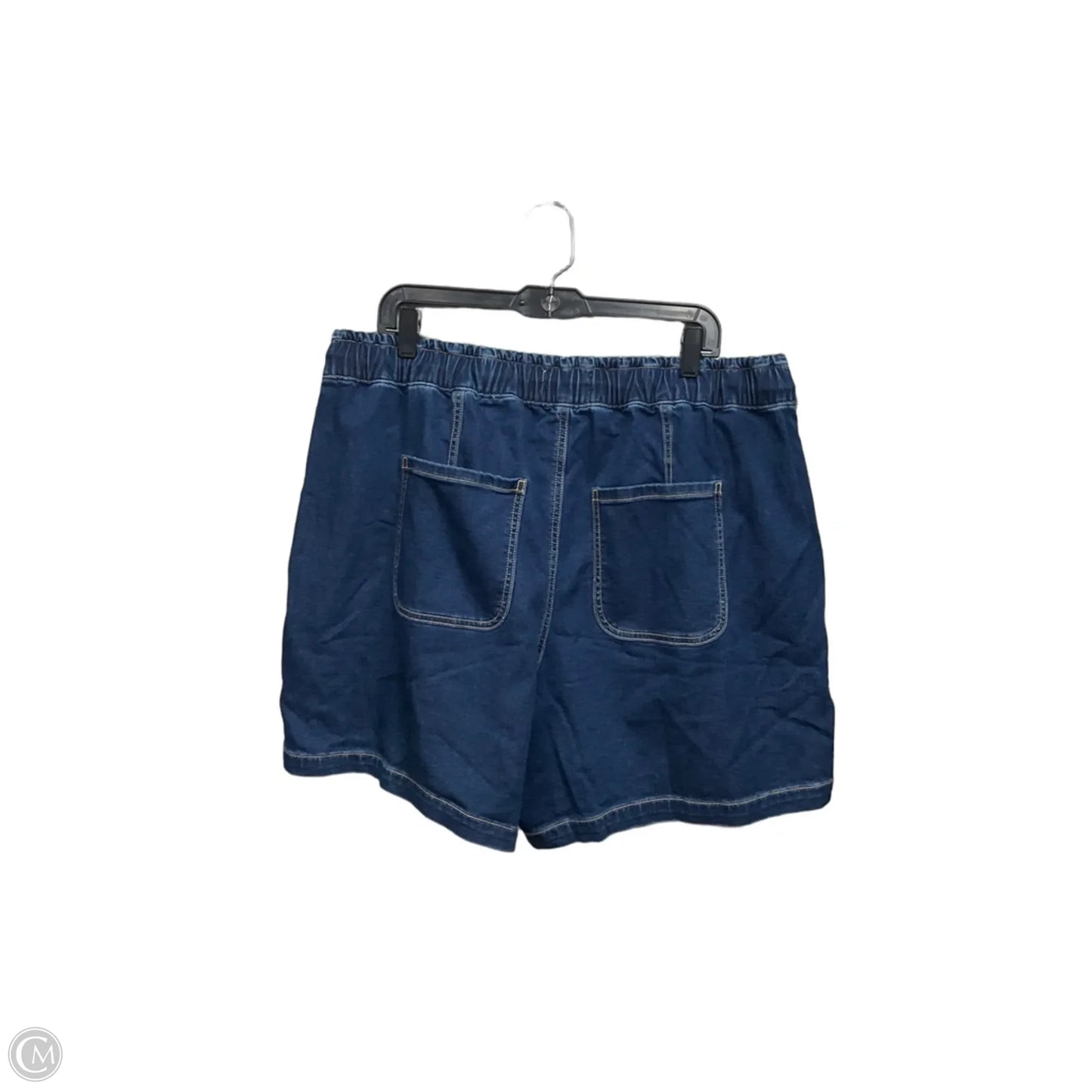 Shorts By Lane Bryant In Blue Denim, Size: 18