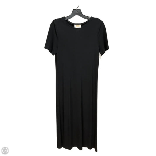 Dress Casual Midi By Talbots In Black, Size: S