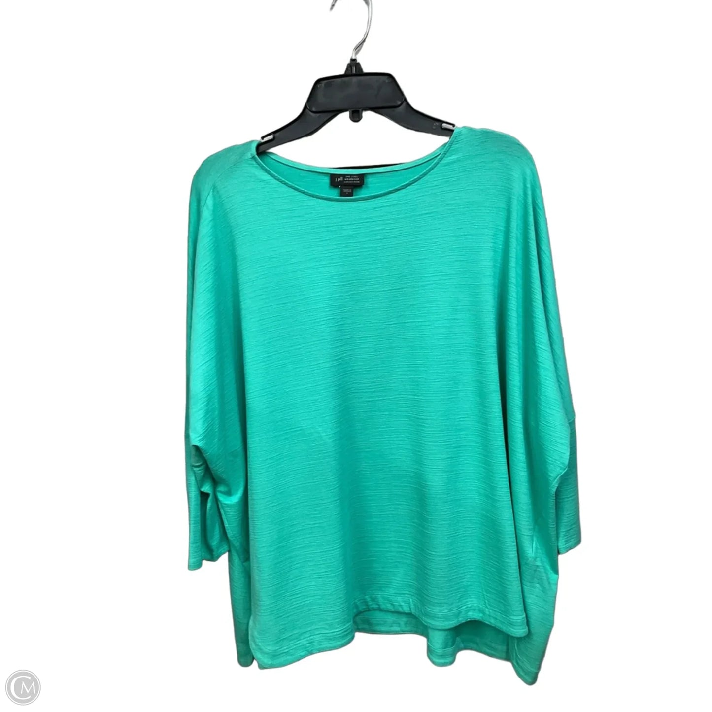 Top Short Sleeve By J. Jill In Green, Size: S