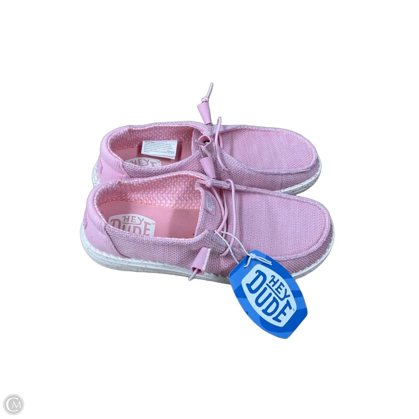 Shoes Flats By Hey Dude In Pink, Size: 8