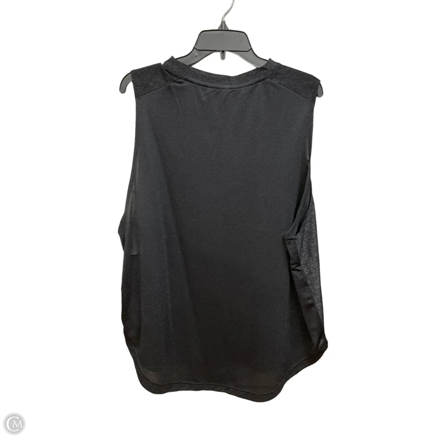 Athletic Tank Top By Adidas In Black, Size: 2x