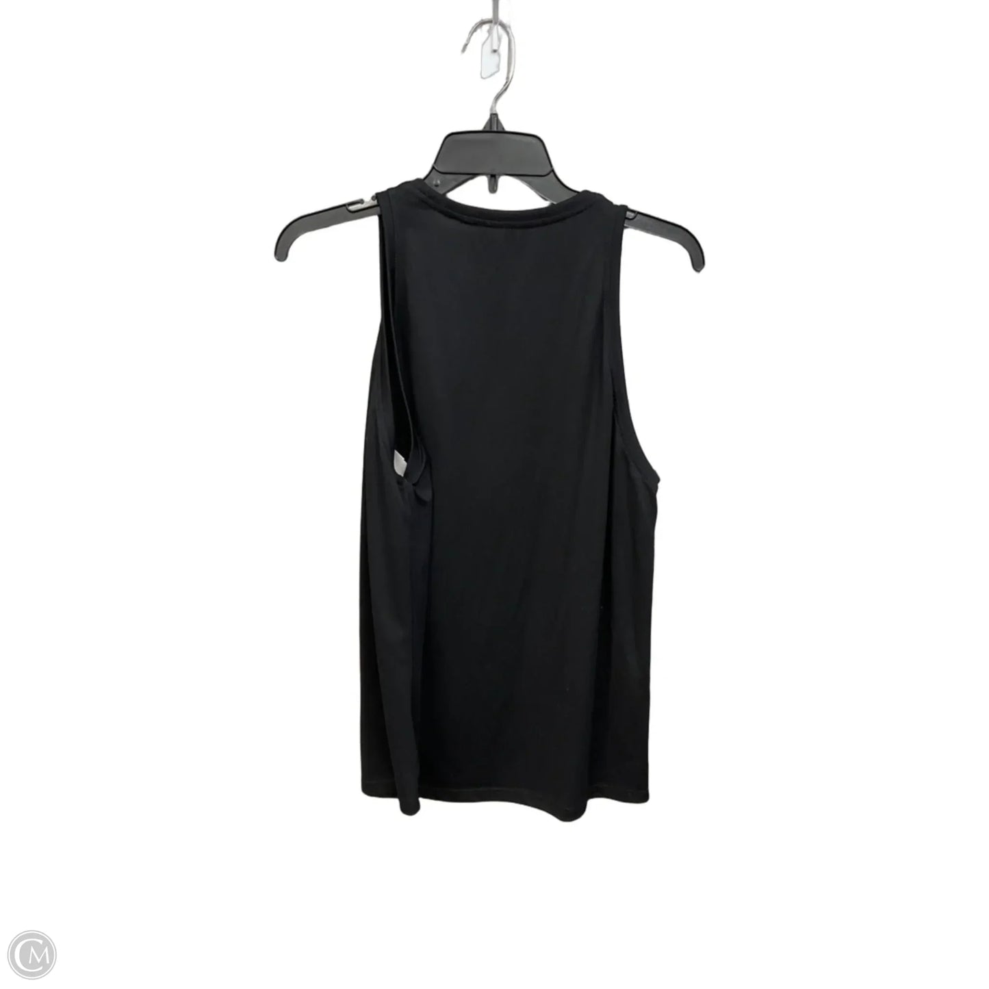Athletic Tank Top By Nike Apparel In Black, Size: M