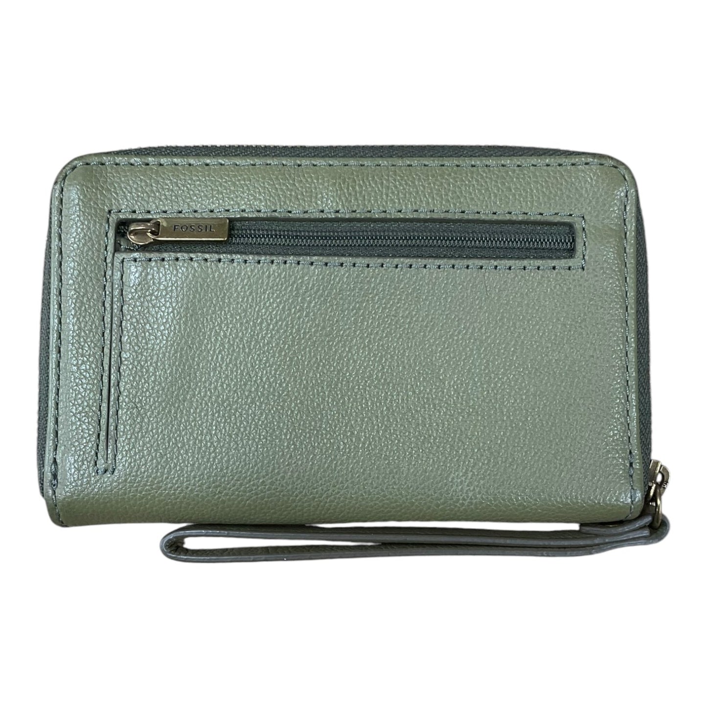 Wristlet Leather By Fossil, Size: Medium