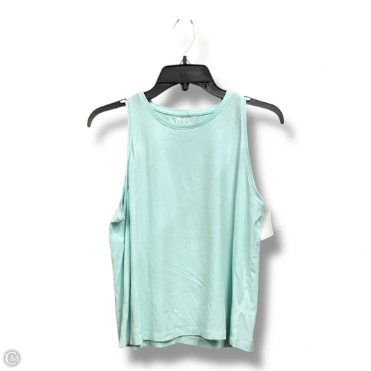 Athletic Tank Top By Calia In Blue & Brown, Size: L