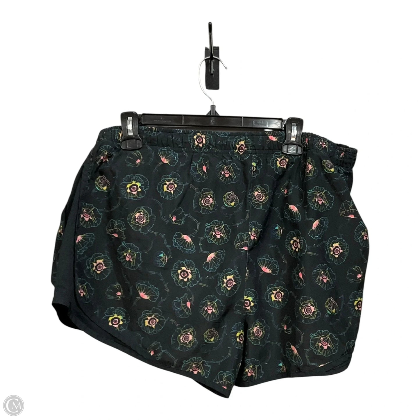 Athletic Shorts By Nike Apparel In Floral Print, Size: 2x