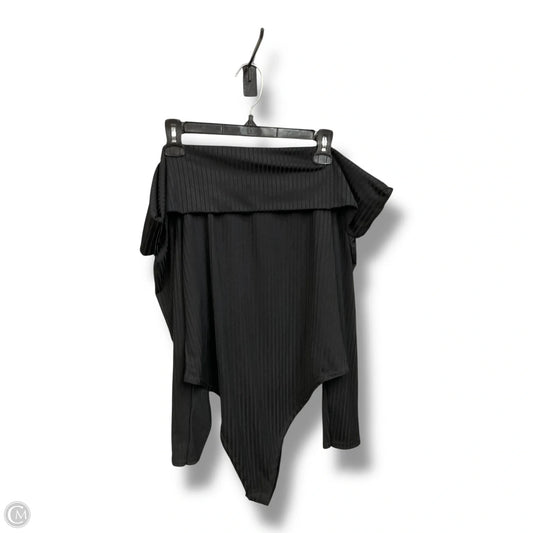 Bodysuit By Boohoo Boutique In Black, Size: Xl
