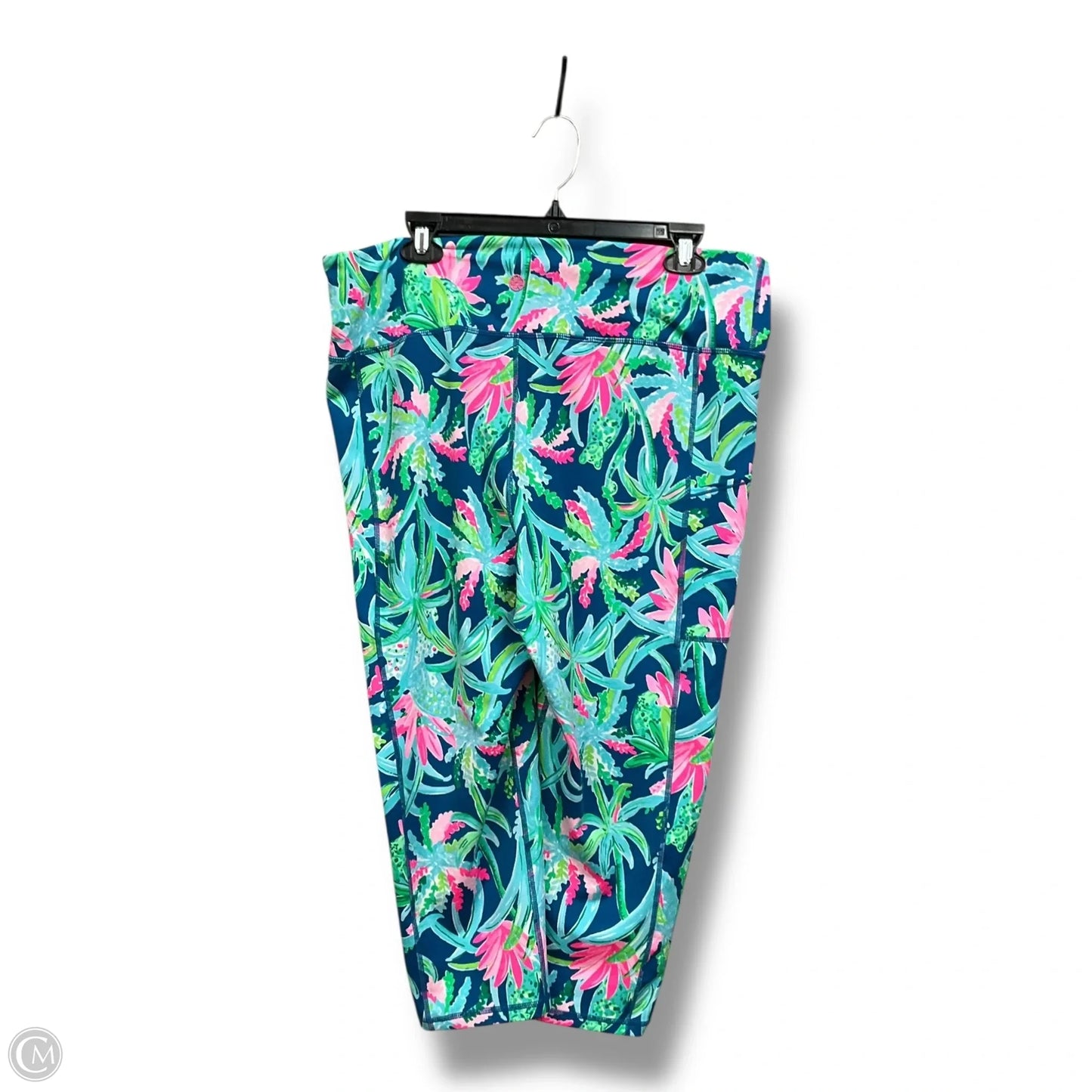 Pants Designer By Lilly Pulitzer In Floral Print, Size: Xxl