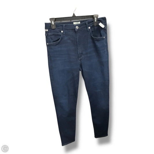 Jeans Skinny By Citizens Of Humanity In Blue Denim, Size: 8