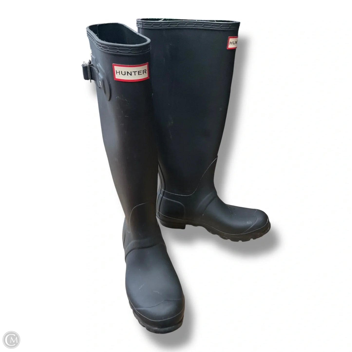 Boots Rain By Hunter In Black, Size: 6