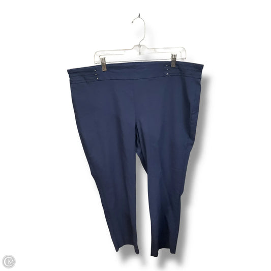 Pants Dress By Jm Collections In Navy, Size: 22