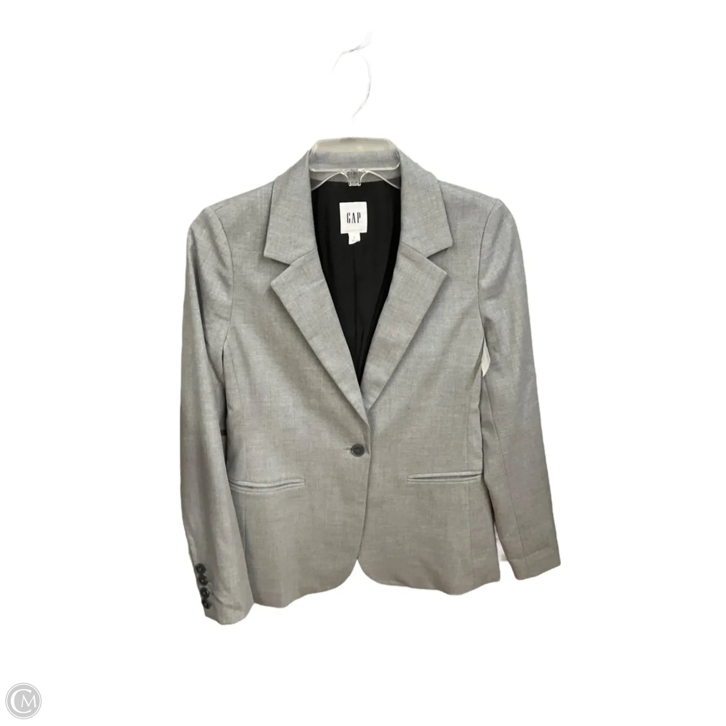 Blazer By Gap In Grey, Size: Xs