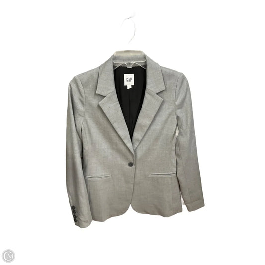 Blazer By Gap In Grey, Size: Xs