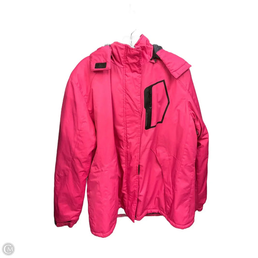Coat Parka By Cmc In Pink, Size: Xl