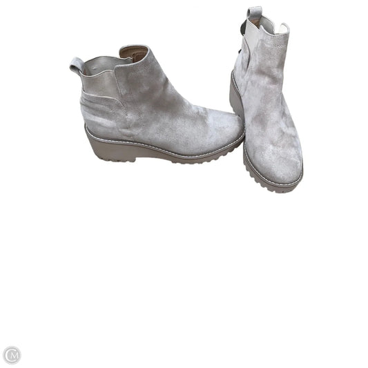 Boots Ankle Heels By Dolce Vita In Tan, Size: 10