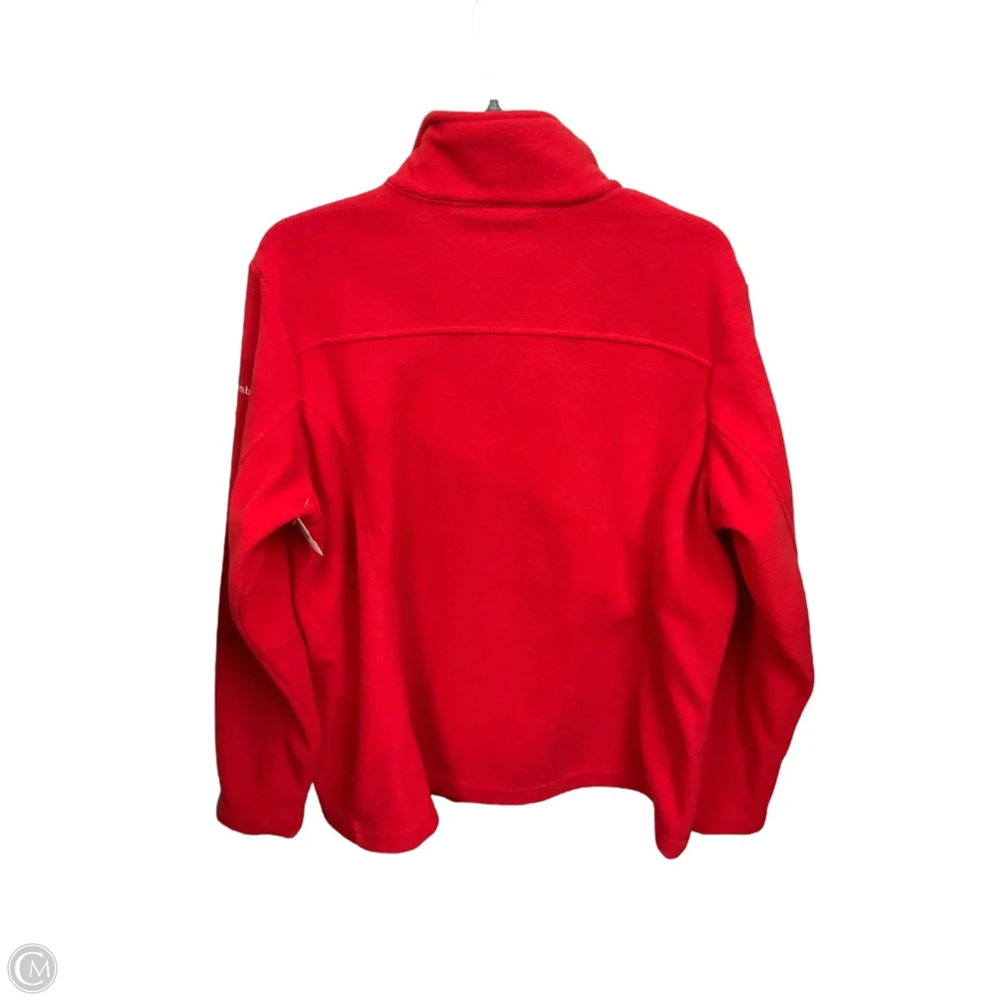 Jacket Fleece By Columbia In Red, Size: Xl