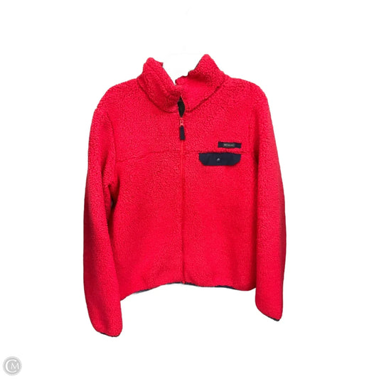 Jacket Fleece By Columbia In Red, Size: Xl