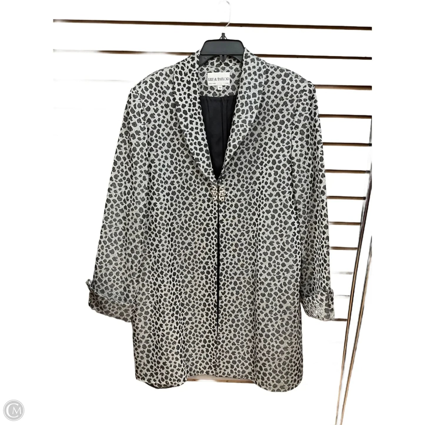 Jacket Other By Cmc In Animal Print, Size: Xl