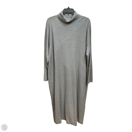 Dress Sweater By J. Jill In Grey, Size: 2x