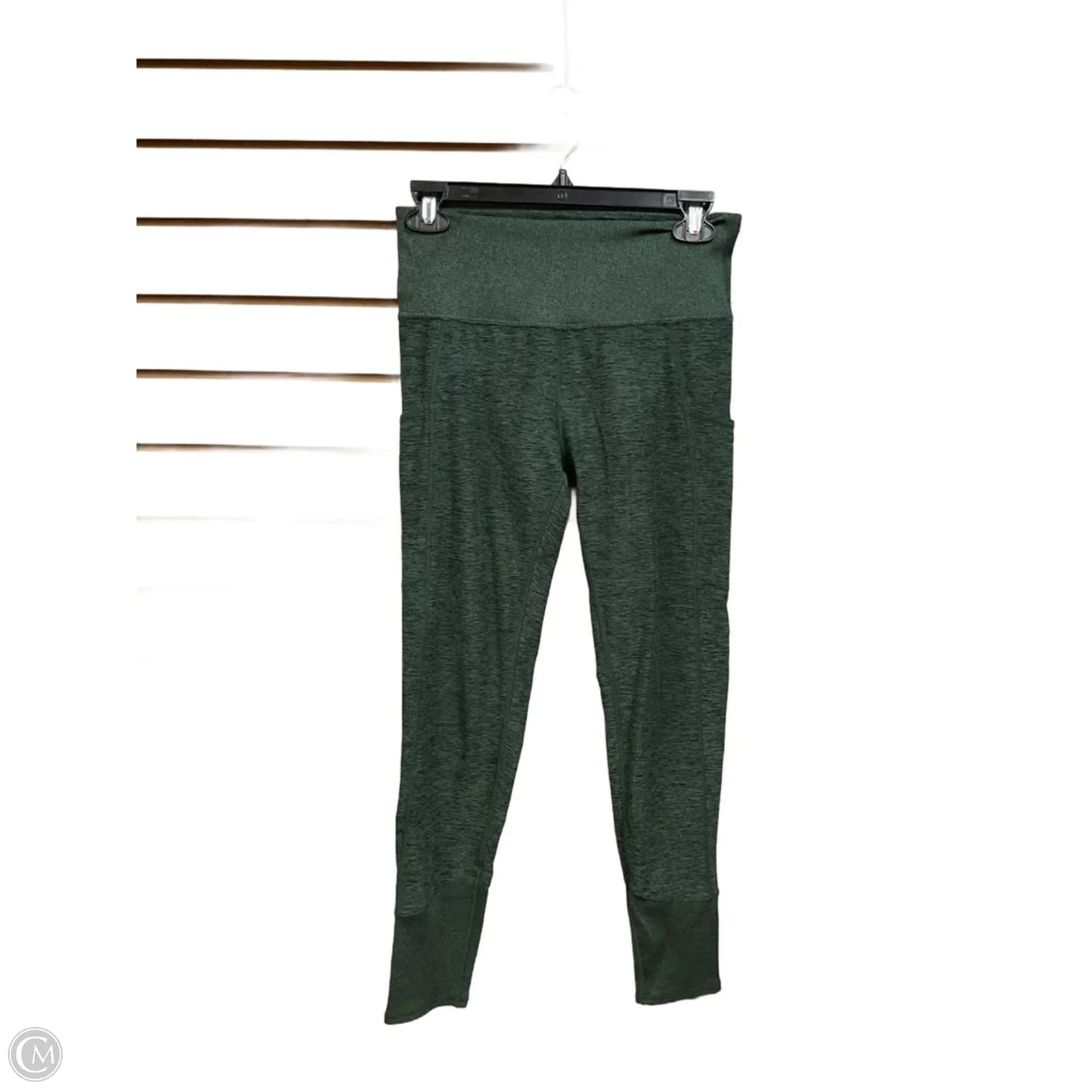 Athletic Leggings By Kirkland In Green, Size: M