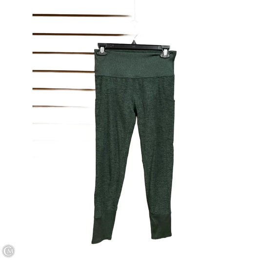 Athletic Leggings By Kirkland In Green, Size: M