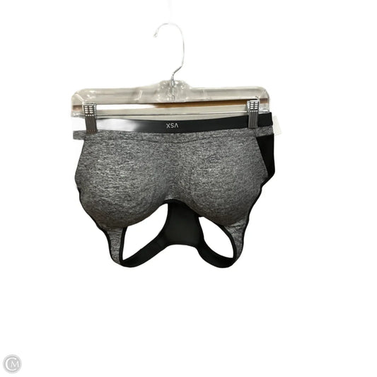 Athletic Bra By Victorias Secret In Black & Grey, Size: Xl