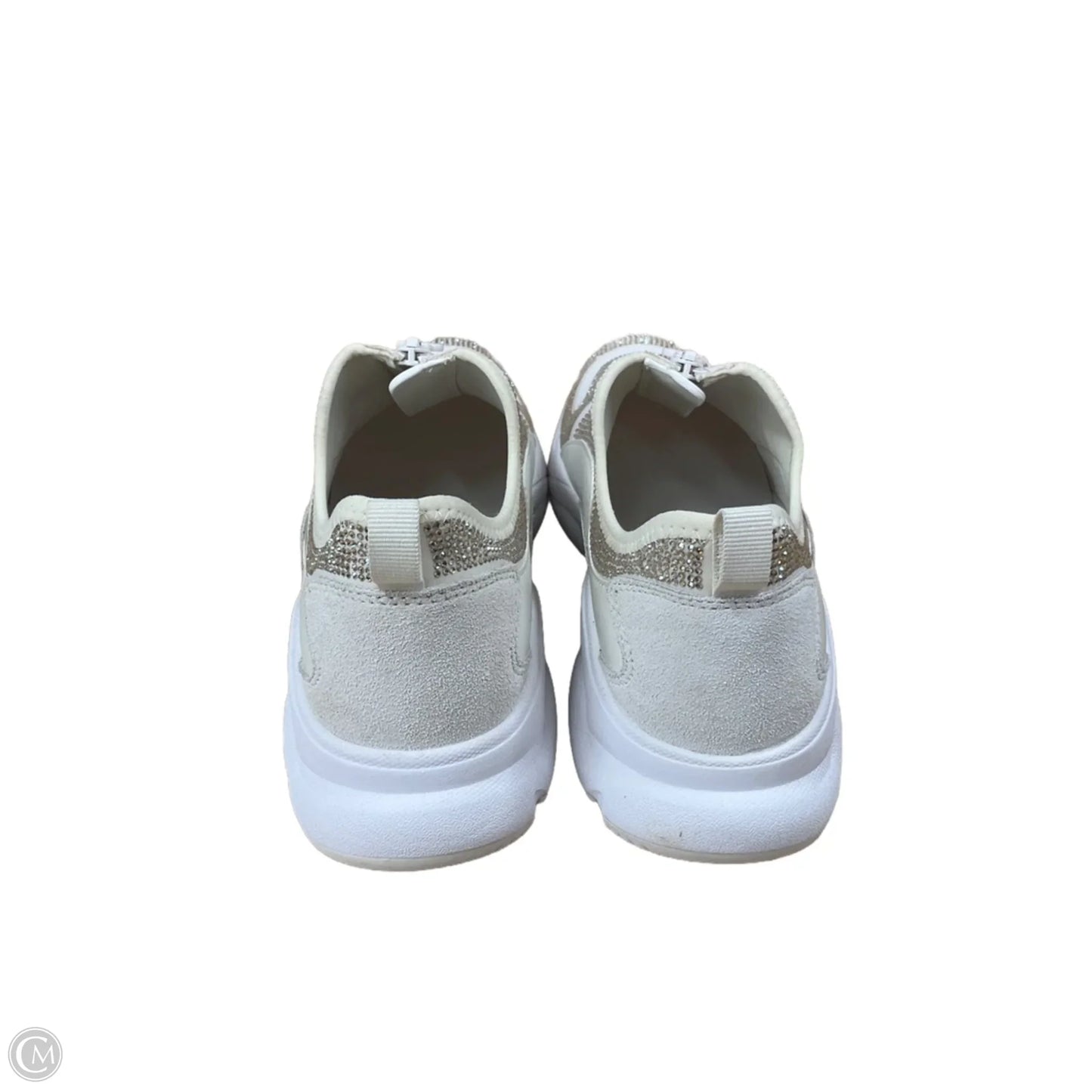 Shoes Sneakers By Michael By Michael Kors In Cream, Size: 9