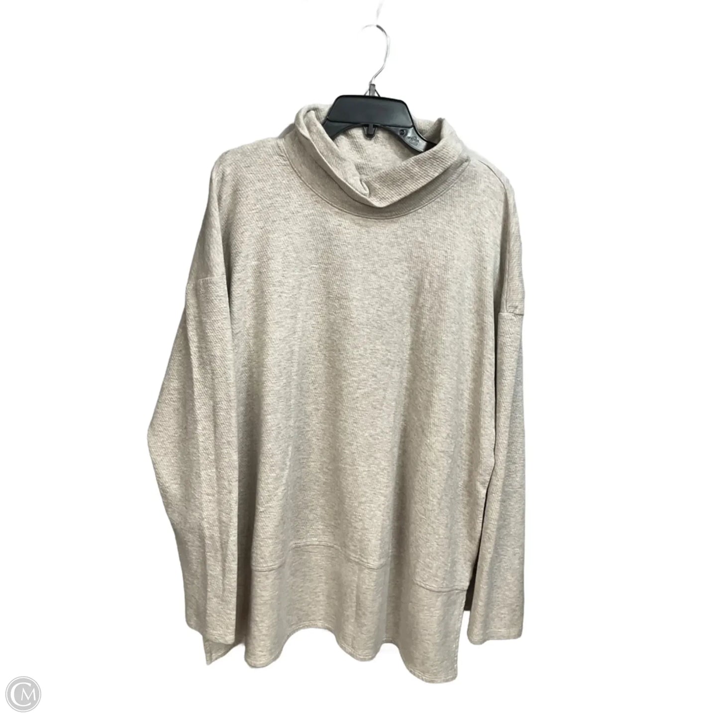 Top Long Sleeve By Pure Jill In Beige, Size: L