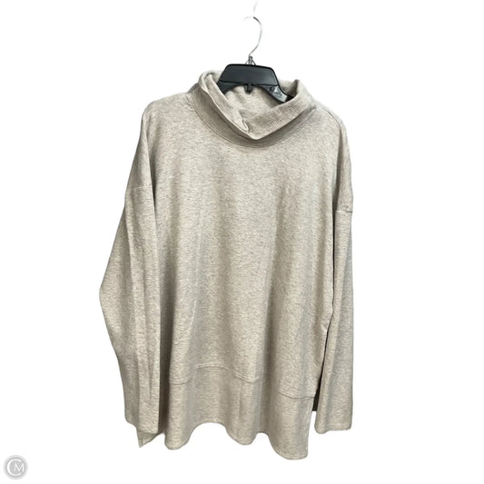 Top Long Sleeve By Pure Jill In Beige, Size: L