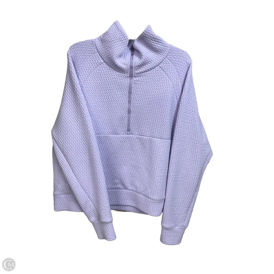 Sweatshirt Collar By L.l. Bean In Purple, Size: L