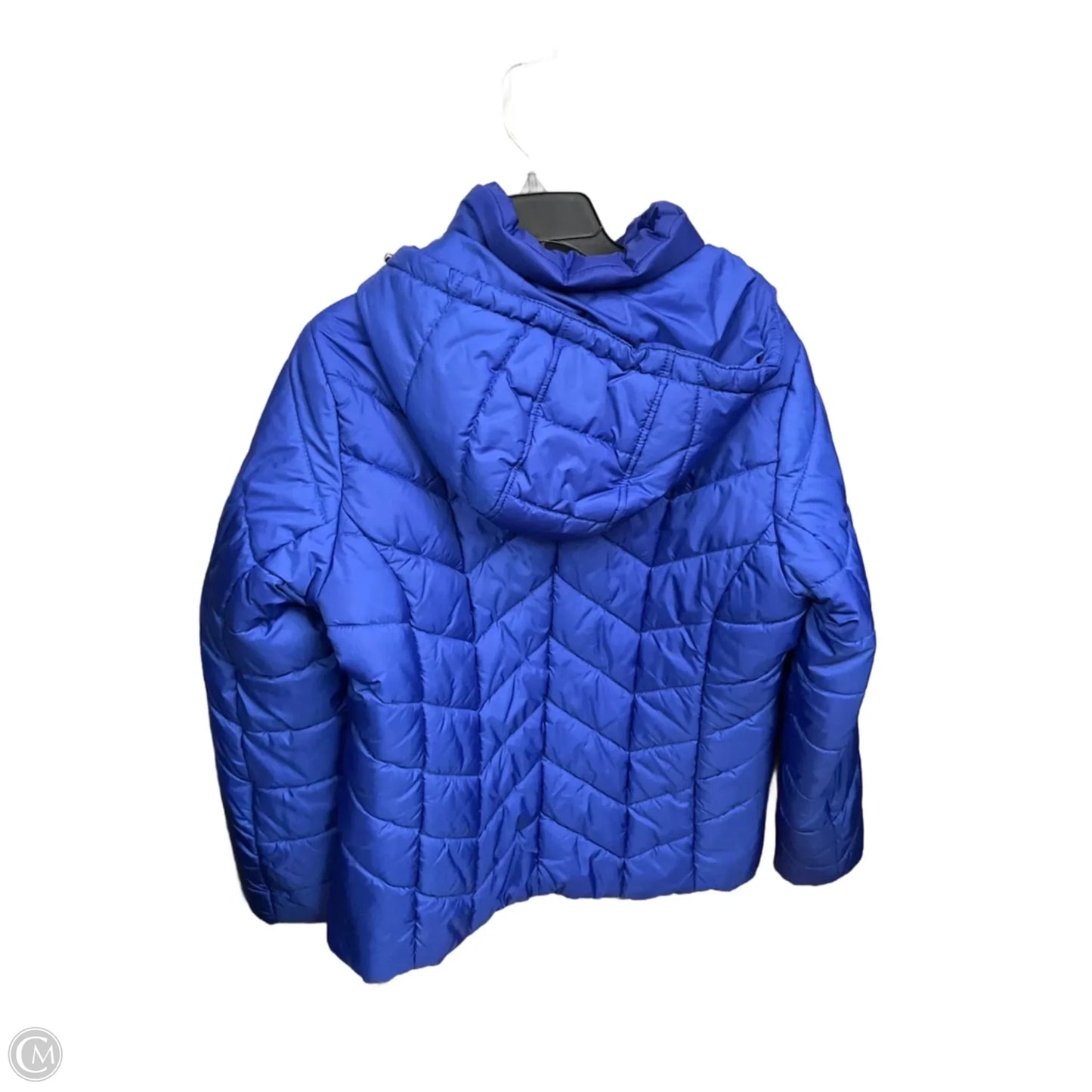 Coat Puffer & Quilted By St Johns Bay In Blue, Size: Xl